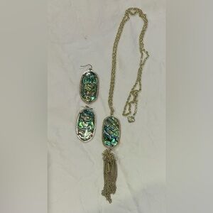 Kendra Scott Necklace and Earring Set